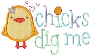 A Cute Easter Applique 3