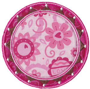 Applique Circle Frames 4