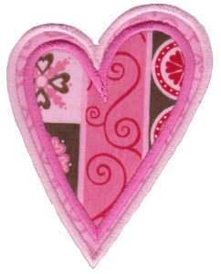 Applique Hearts 11