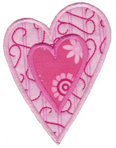 Applique Hearts 12