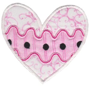 Applique Hearts 19