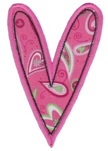 Applique Hearts 21