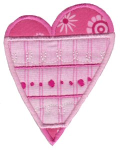 Applique Hearts 6