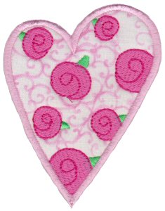 Applique Hearts 8