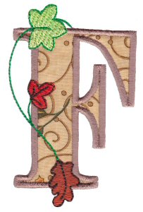 Autumn Alphabet F
