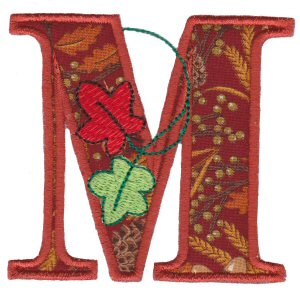 Autumn Alphabet M