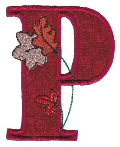 Autumn Alphabet P
