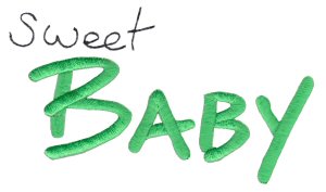 Baby Sentiments 5x7 5