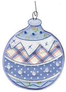 Christmas Ornaments Applique 4