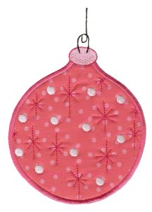 Christmas Ornaments Applique 5