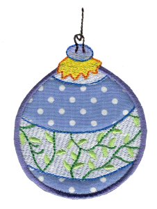 Christmas Ornaments Applique 8