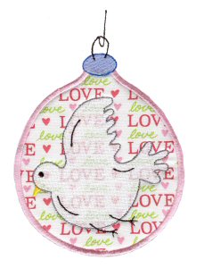 Christmas Ornaments Applique 9