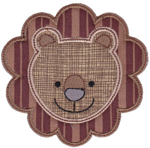 Cute Animal Faces Applique 1