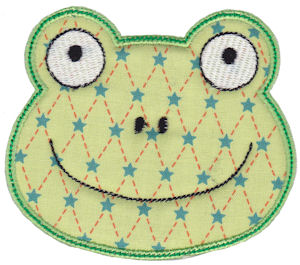 Cute Animal Faces Applique 11