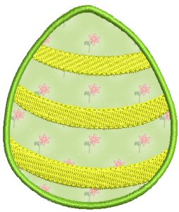 Easter Eggs Applique 1