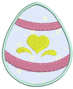 Easter Eggs Applique 2