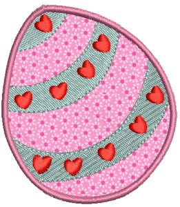 Easter Eggs Applique 3