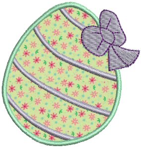 Easter Eggs Applique 4