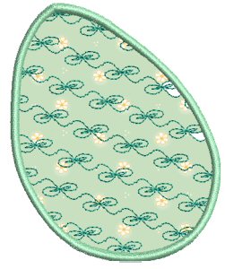 Easter Eggs Applique 9