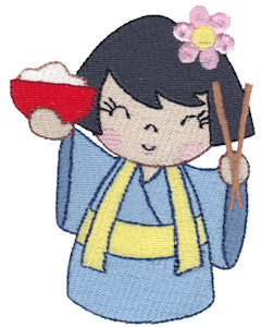 Kokeshi Dolls 2