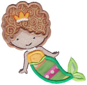 Magical Mermaids Applique 2