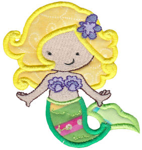 Magical Mermaids Applique 3