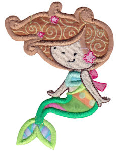 Magical Mermaids Applique 5