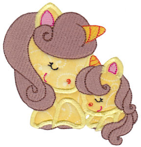 Magical Unicorns Applique 12