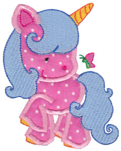 Magical Unicorns Applique 4