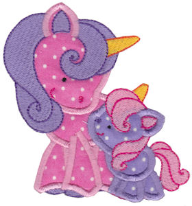 Magical Unicorns Applique 9