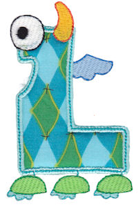 Monster Mash Alpha Applique 12