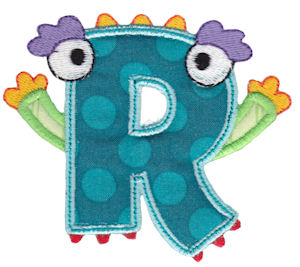 Monster Mash Alpha Applique 18