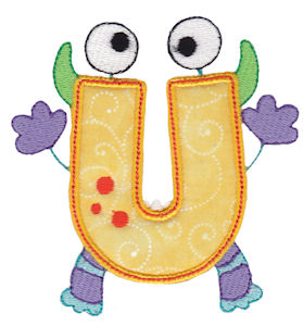 Monster Mash Alpha Applique 21
