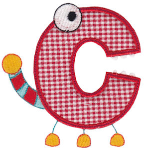 Monster Mash Alpha Applique 3