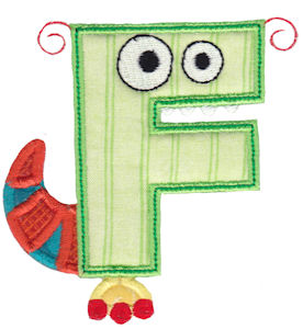 Monster Mash Alpha Applique 6