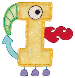 Monster Mash Alpha Applique 9