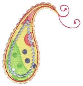 Paisley Applique 11