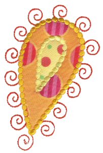 Paisley Applique 17