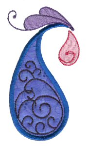 Paisley Applique 2