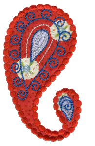 Paisley Applique 3