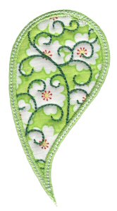 Paisley Applique 4