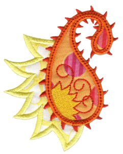 Paisley Applique 6