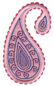 Paisley Applique 7