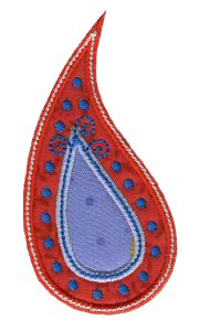 Paisley Applique 9