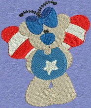 Advanced Embroidery Designs. Patriotic Embroidery Designs.