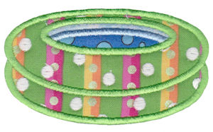 Pool Party Applique 1
