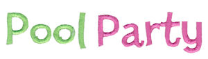 Pool Party Applique 14