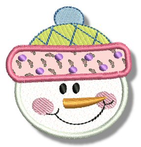 Snowman Soup Applique 2