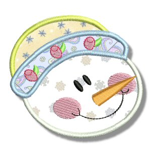 Snowman Soup Applique 5