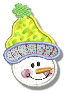 Snowman Soup Applique 7